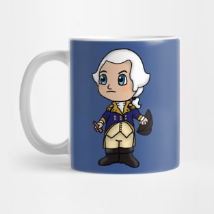 Chibi George Washington - Small Design Mug